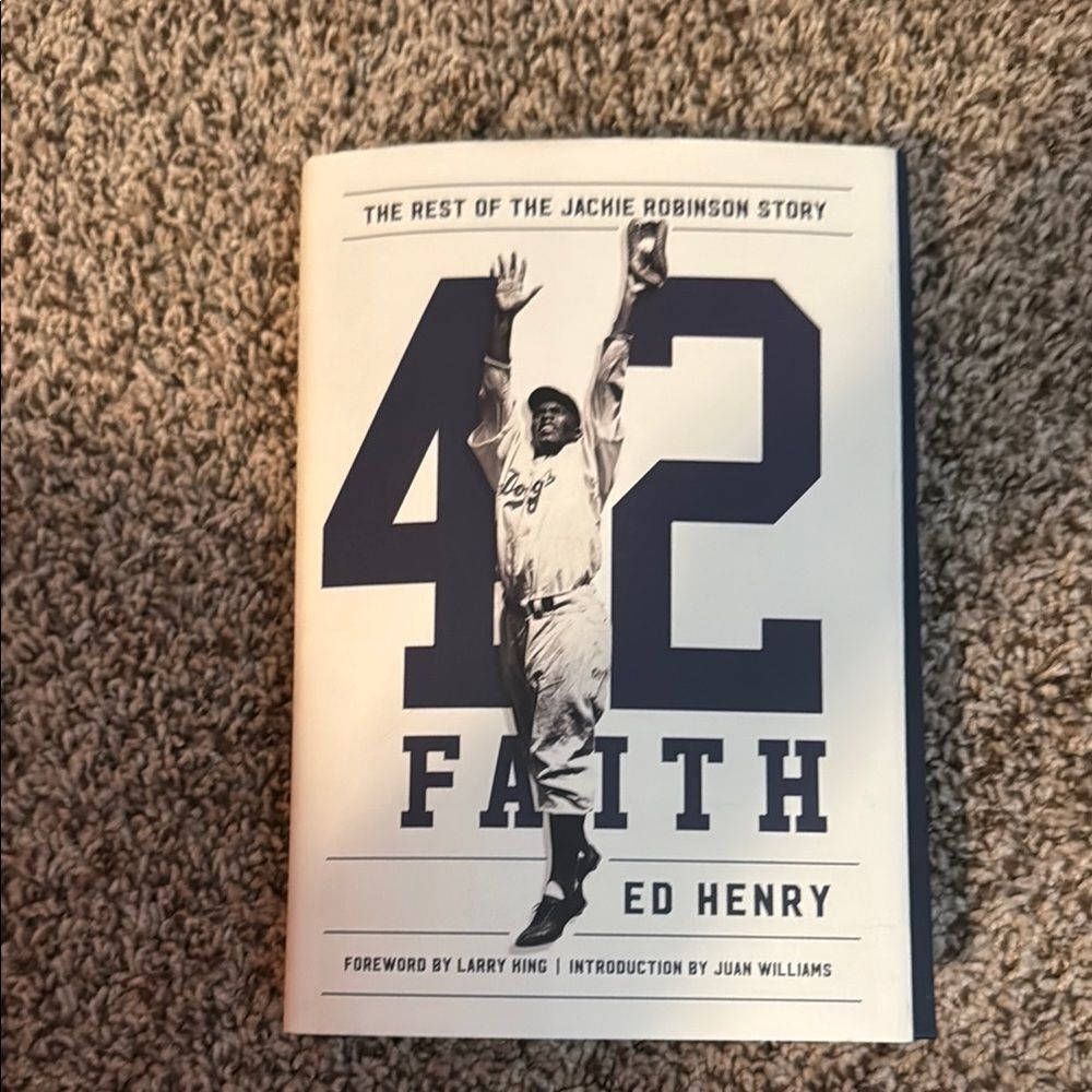 42 Faith Book by Ed Henry hardback mint condition